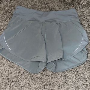 lululemon light blue shorts